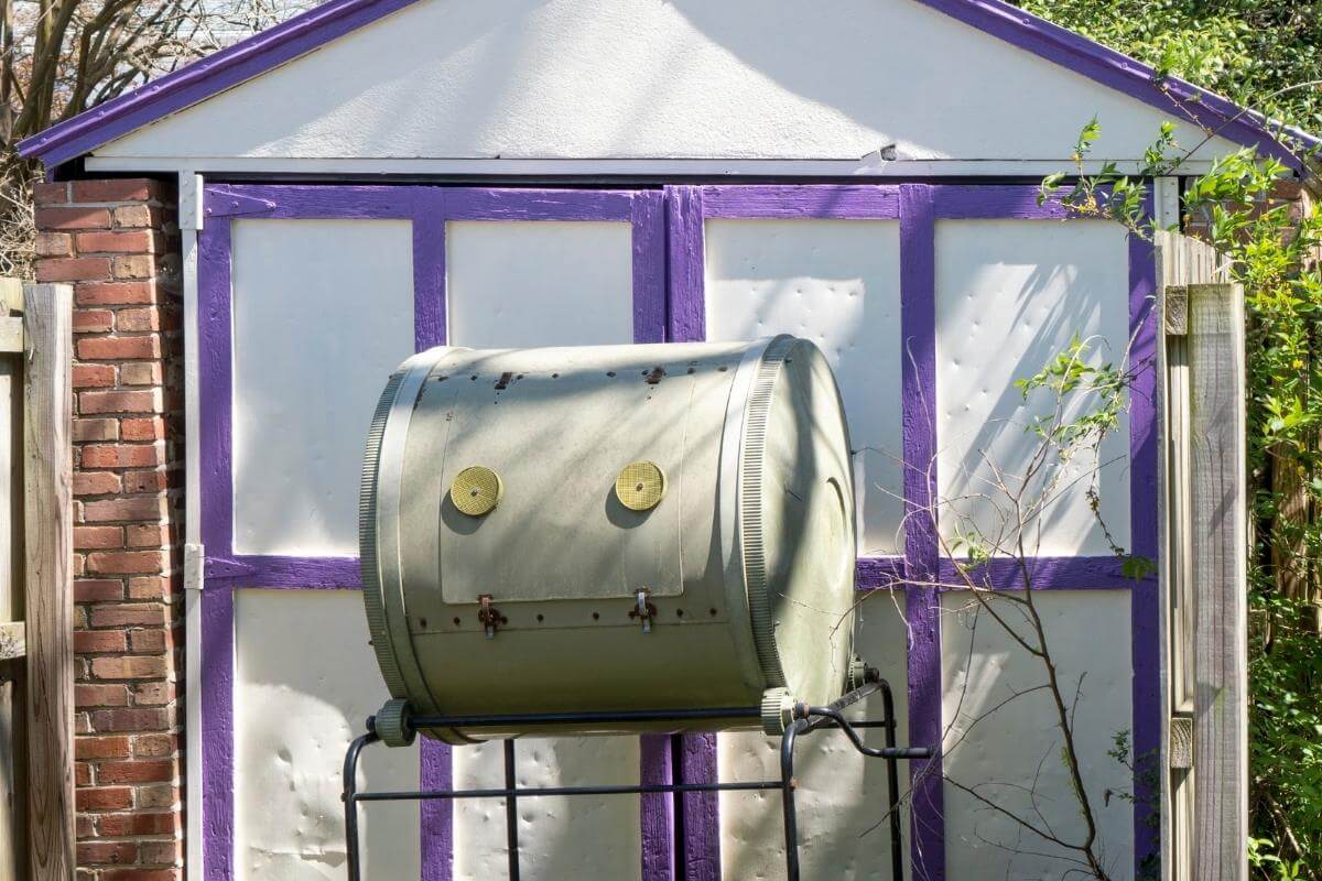 Where to Place a Compost Tumbler Gardenia Organic