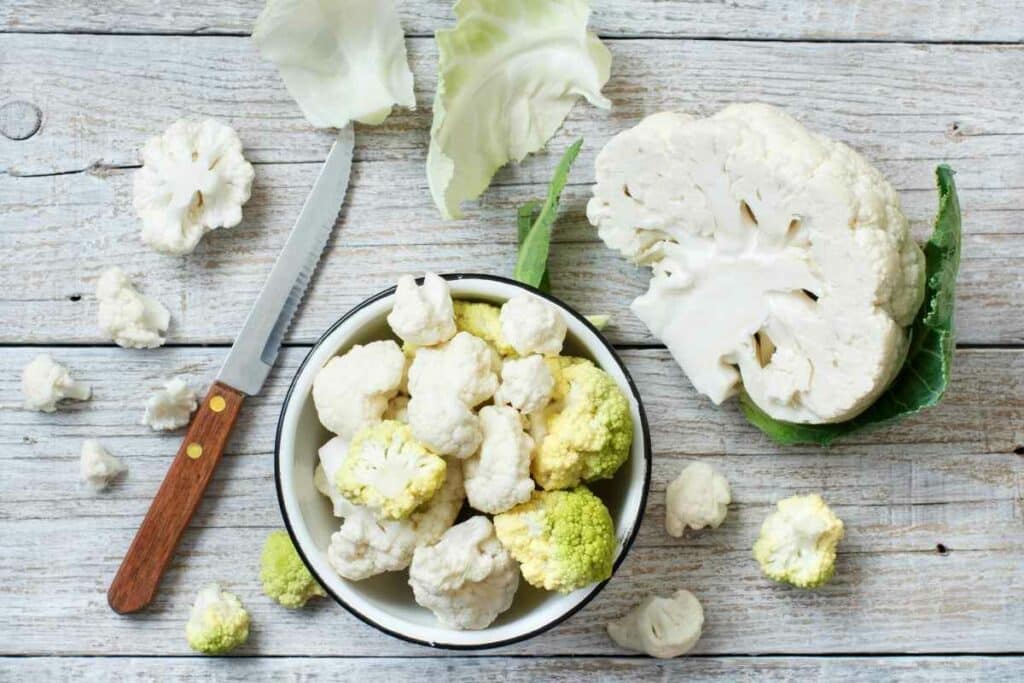 cauliflower scraps