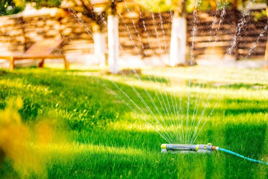 Sprinkler types for watering lawn