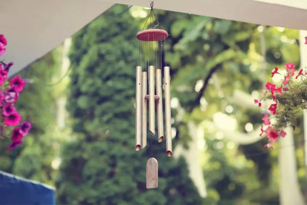 Wind chime installation