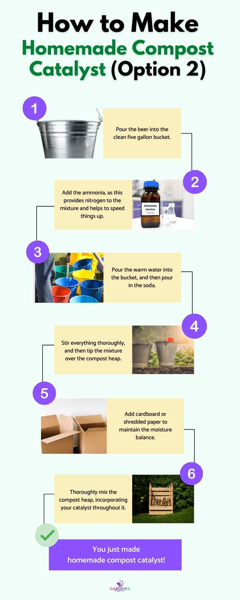 How to Make Homemade Compost Catalyst (Option 2)