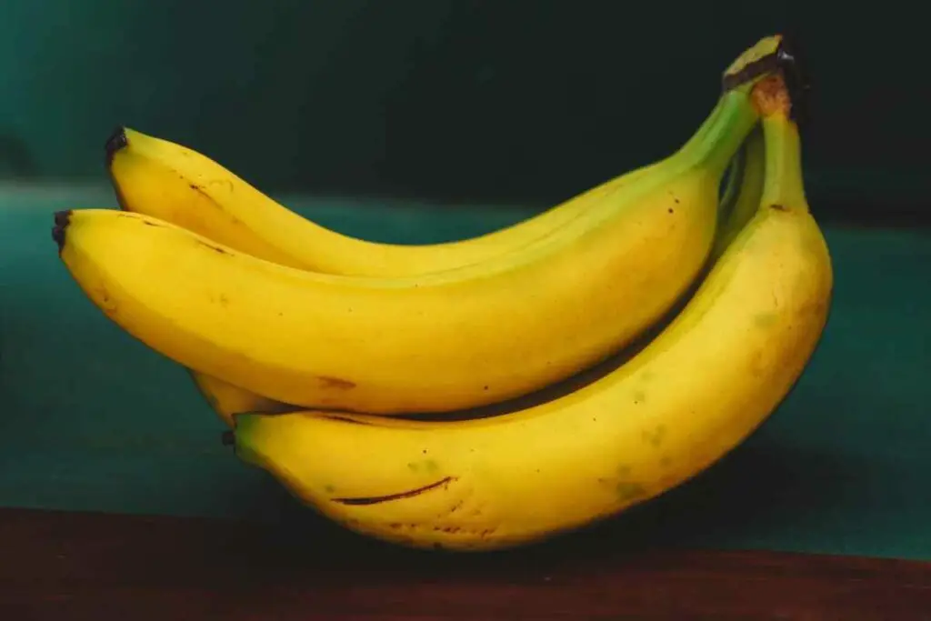 Fresh organic bananas