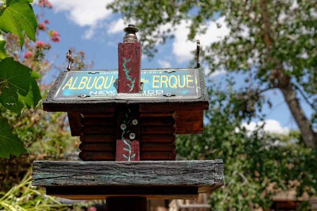 Rustic Bird Table idea