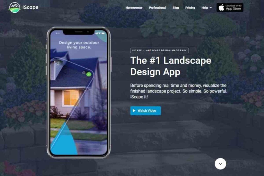 iScape garden app for gardening