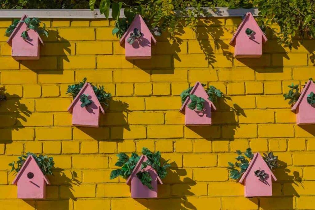 Birdhouse wall decor outdoor