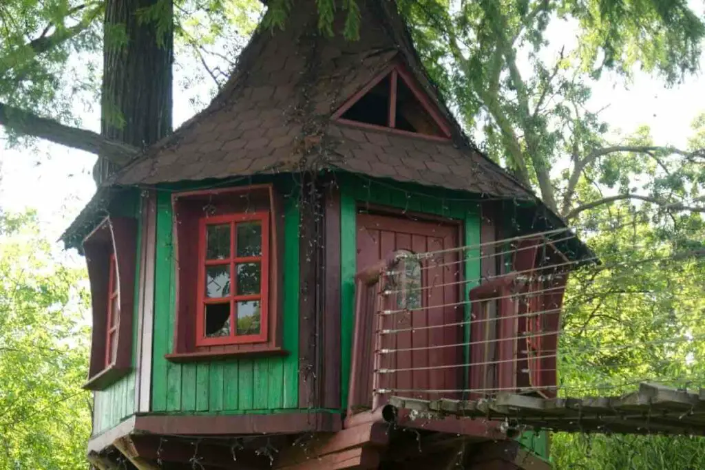 An Enchanting Castle Treehouse