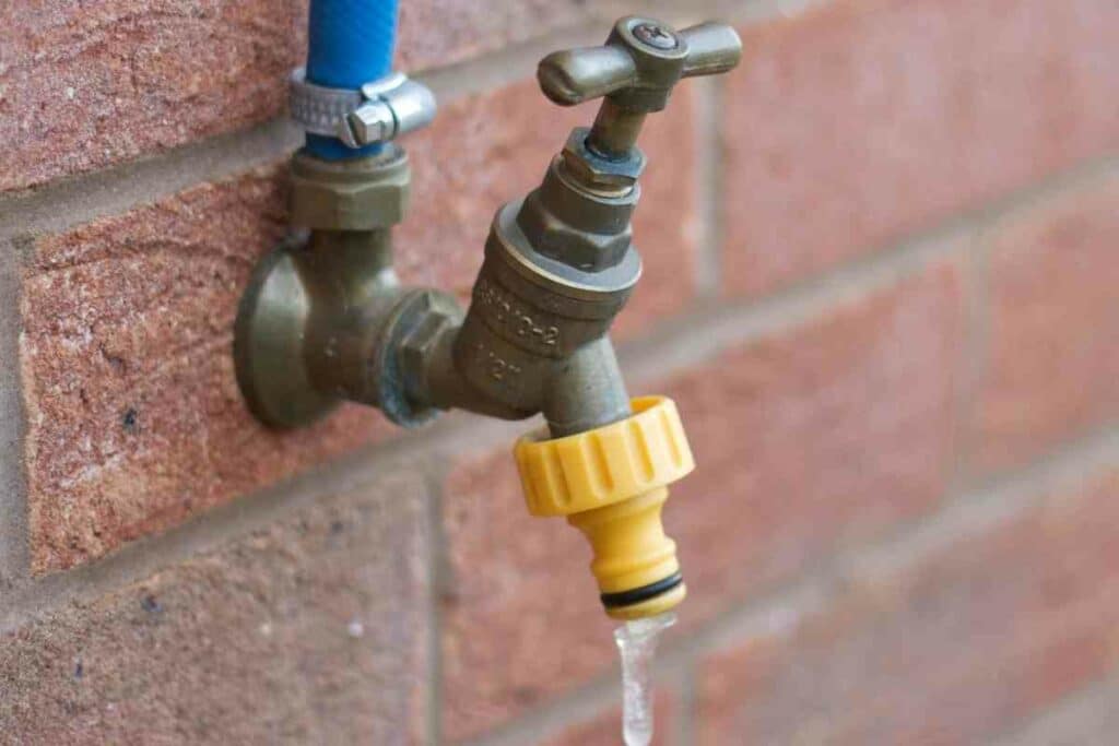 Installing outdoor taps