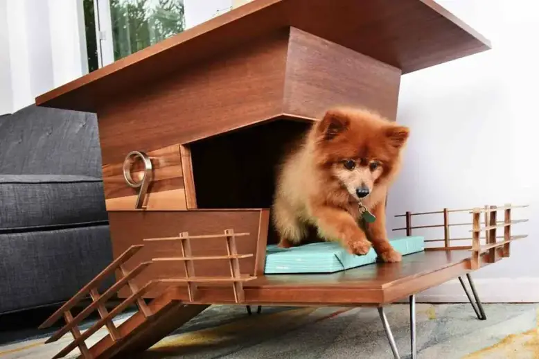 Deck/Lodge Dog House Idea