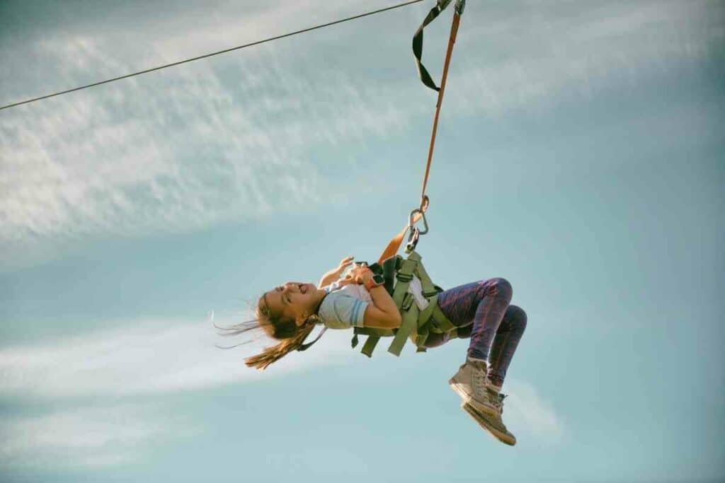 Zip lines for children