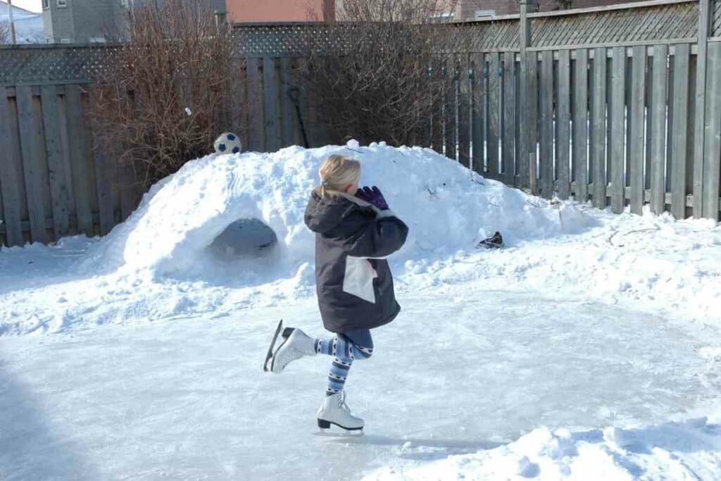 Backyard ice rink cost prediction