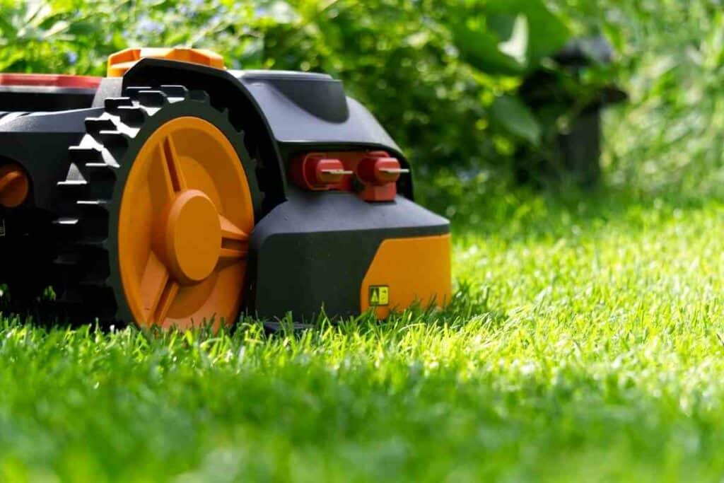 Robotic mowers get stolen