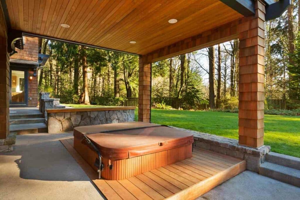 Can You Put A Hot Tub Under A Deck?