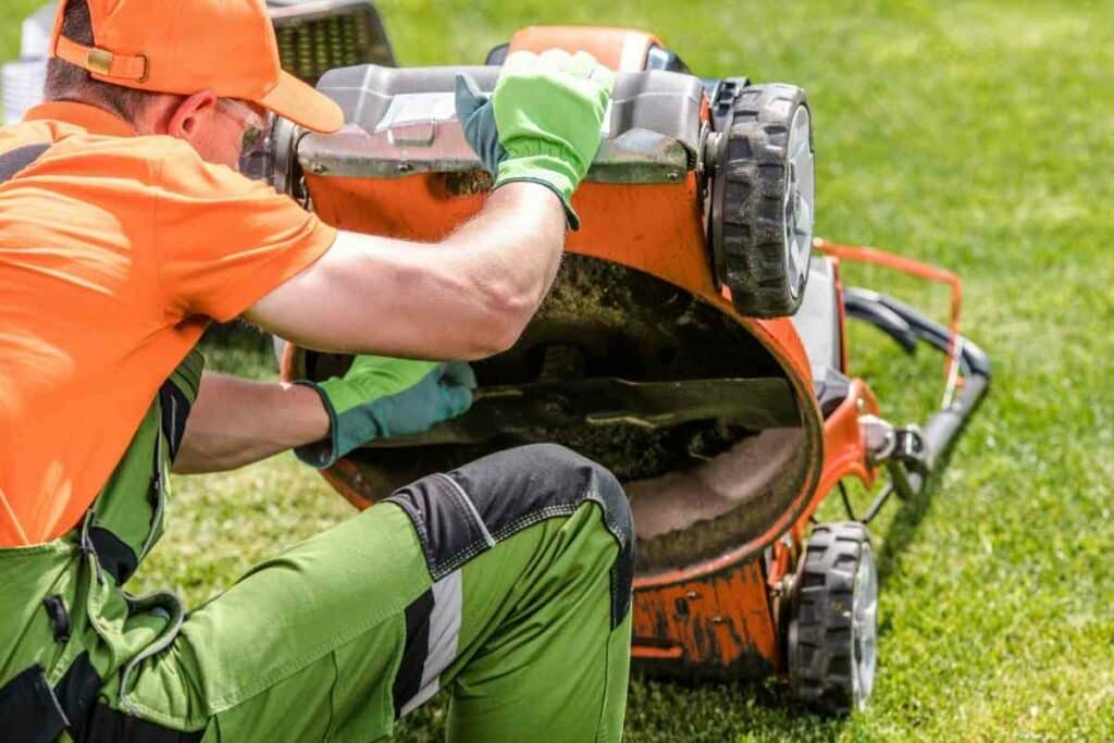 Mower blades sharpening tools required