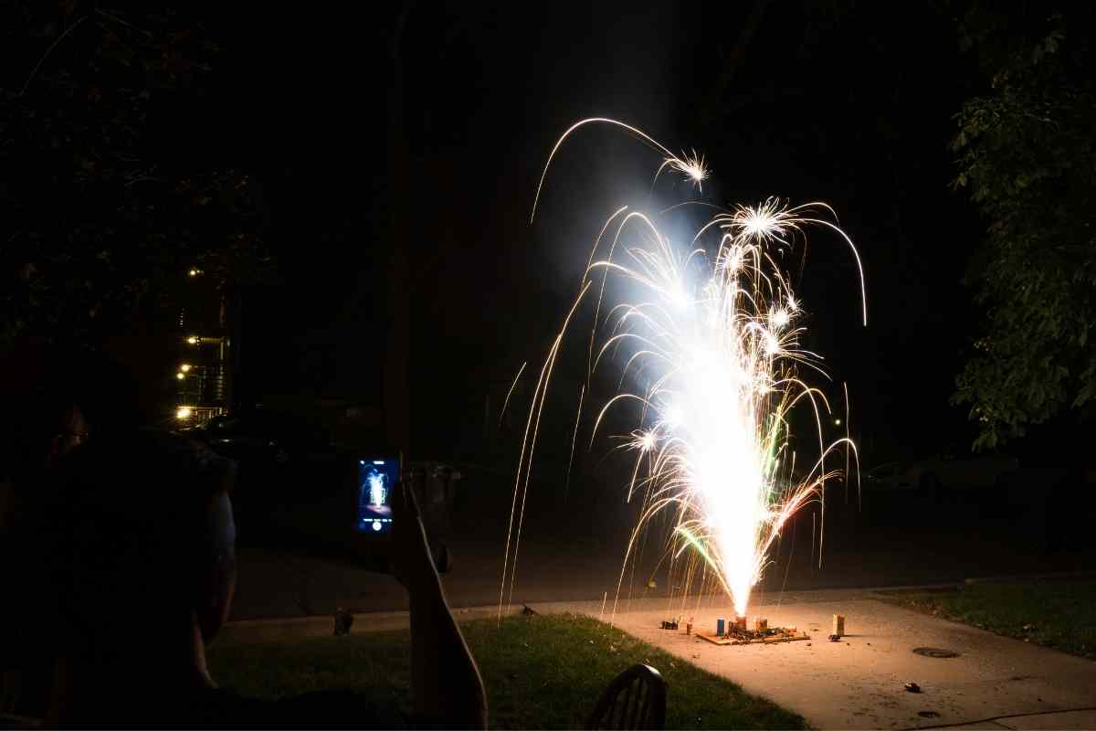 Can You Set off Fireworks in a Small Backyard?