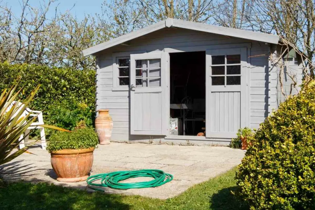 install gutters on your shed