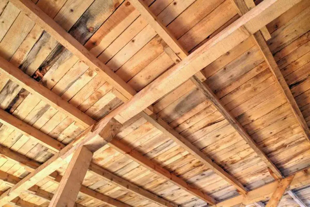 Pergola wooden roof tips