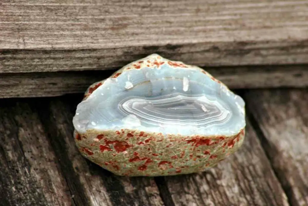 Agate valuable rock