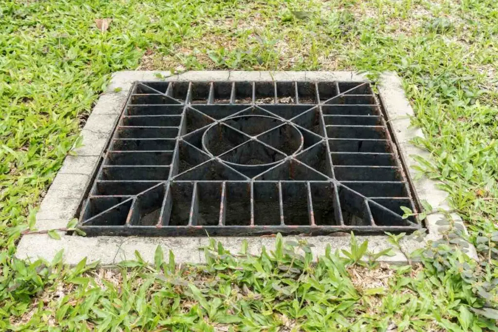 Changing drain covers in your backyard