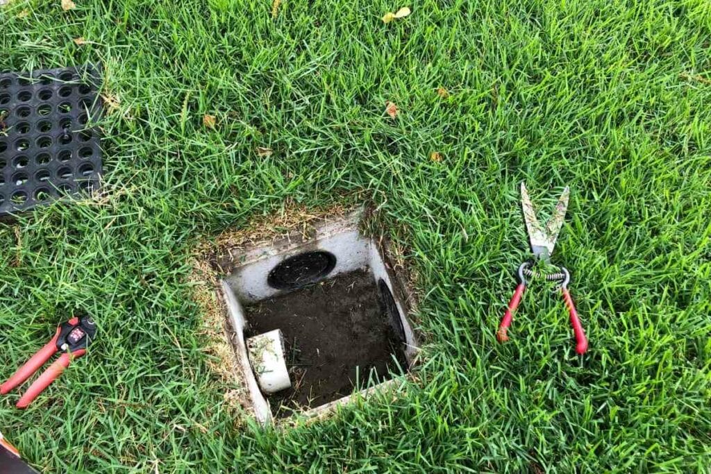 How to disguise drain covers in your garden