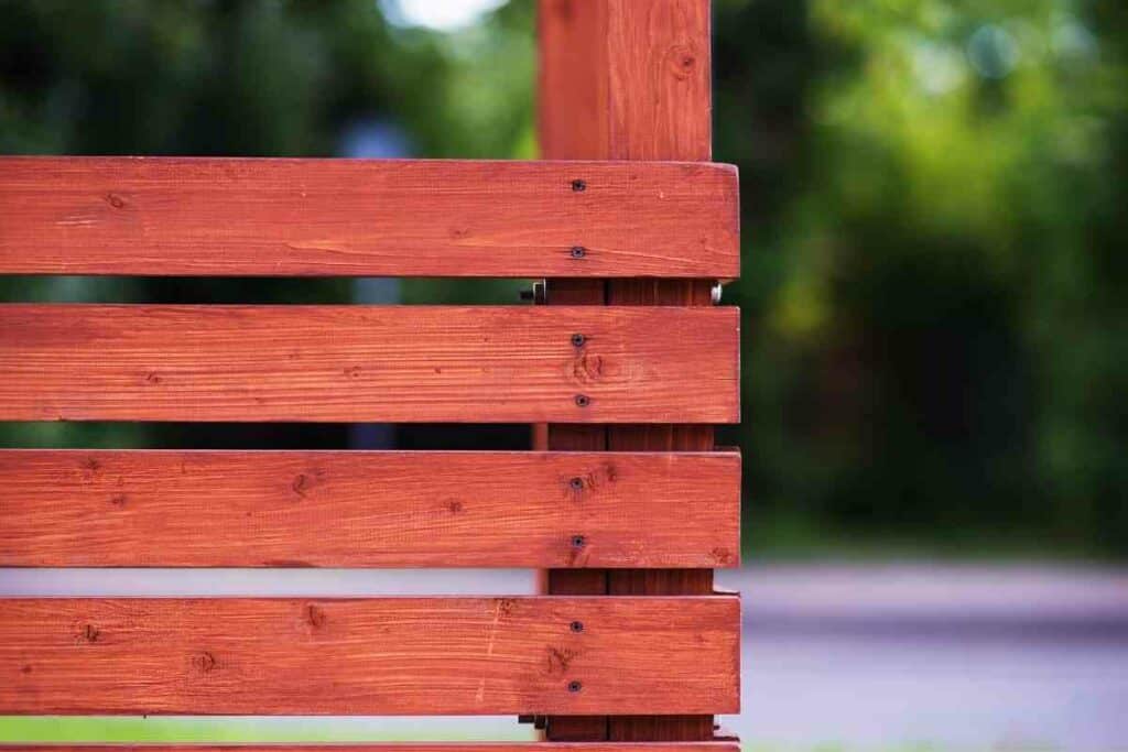 Low ipe horizontal fence idea