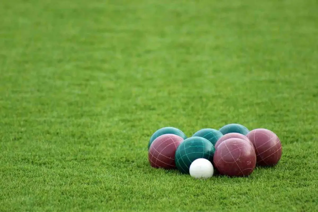 Bocce balls on grass explained