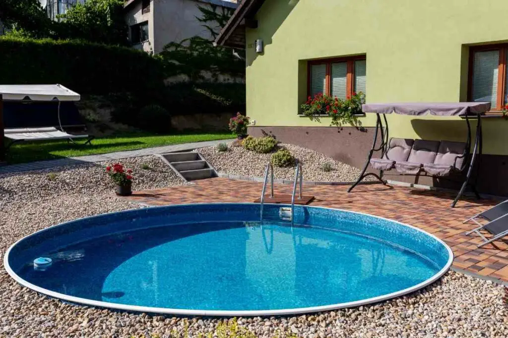 Small backyard semi-inground pool cons pros