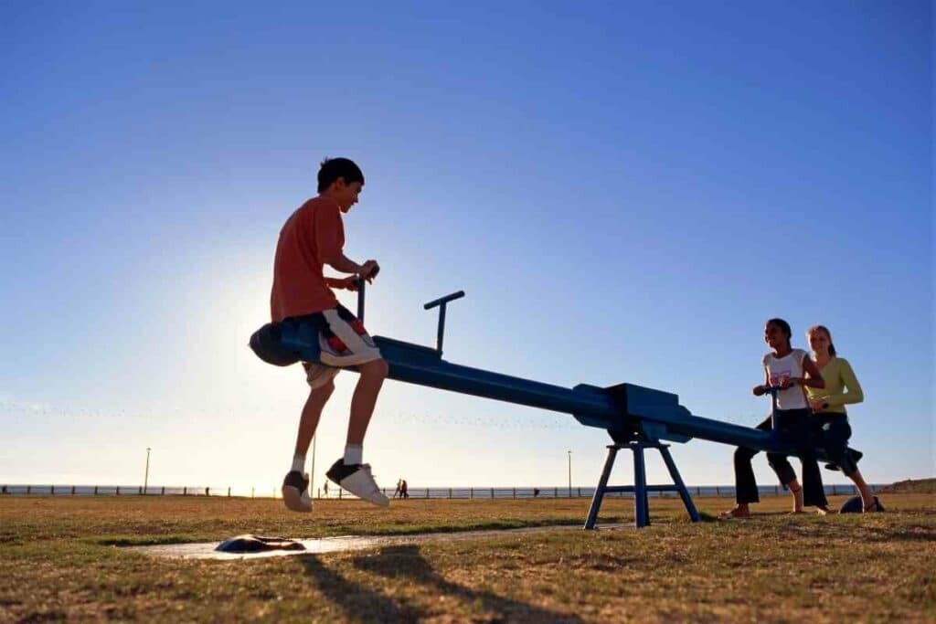 Teeter totter vs seesaw terminology explained