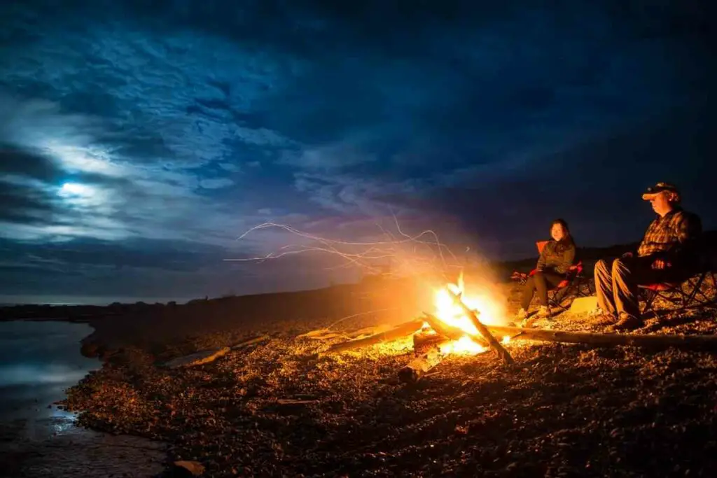 Aspen wood for campfires