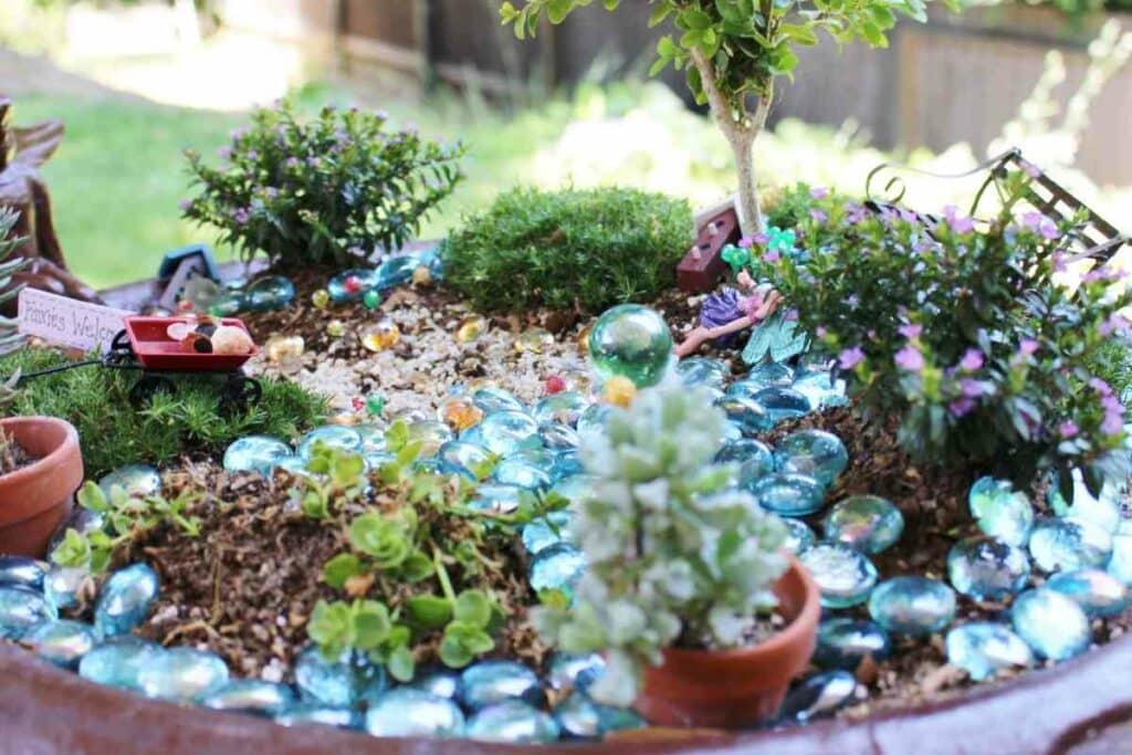 Outdoor fairy garden tips