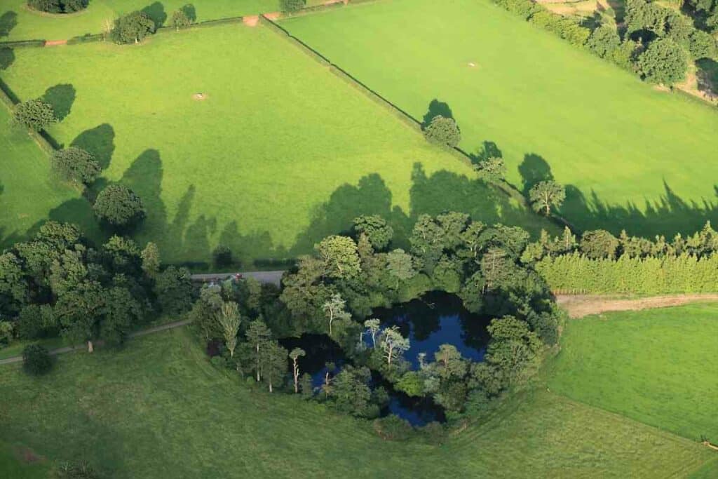 Locations for farm ponds