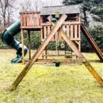 How make DIY jungle gym for kids