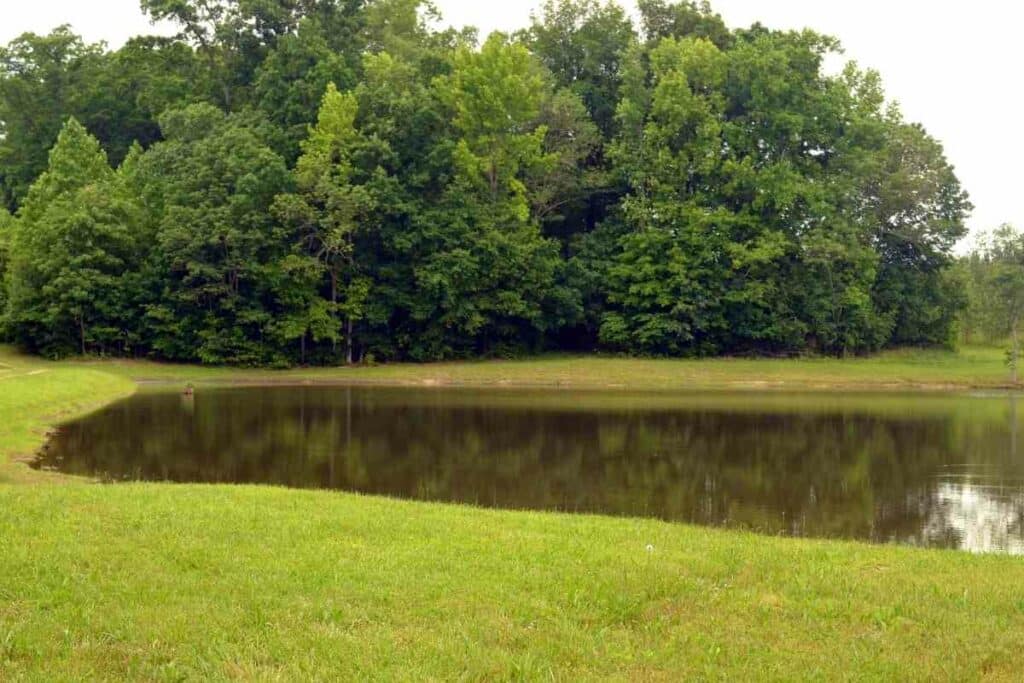 Types farm ponds topography explained