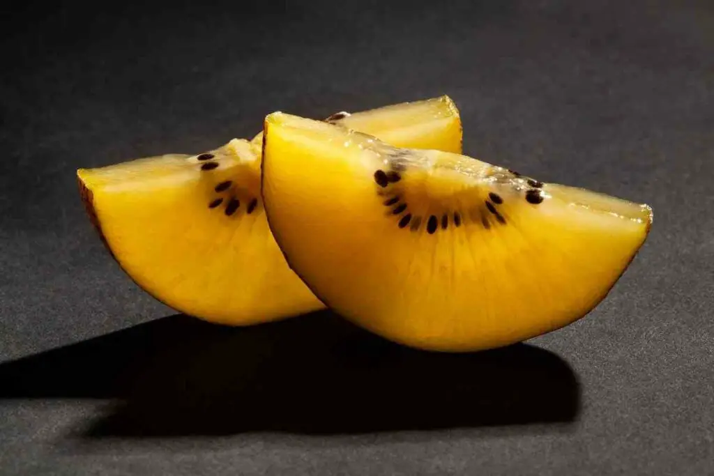Golden kiwi yellow fruit