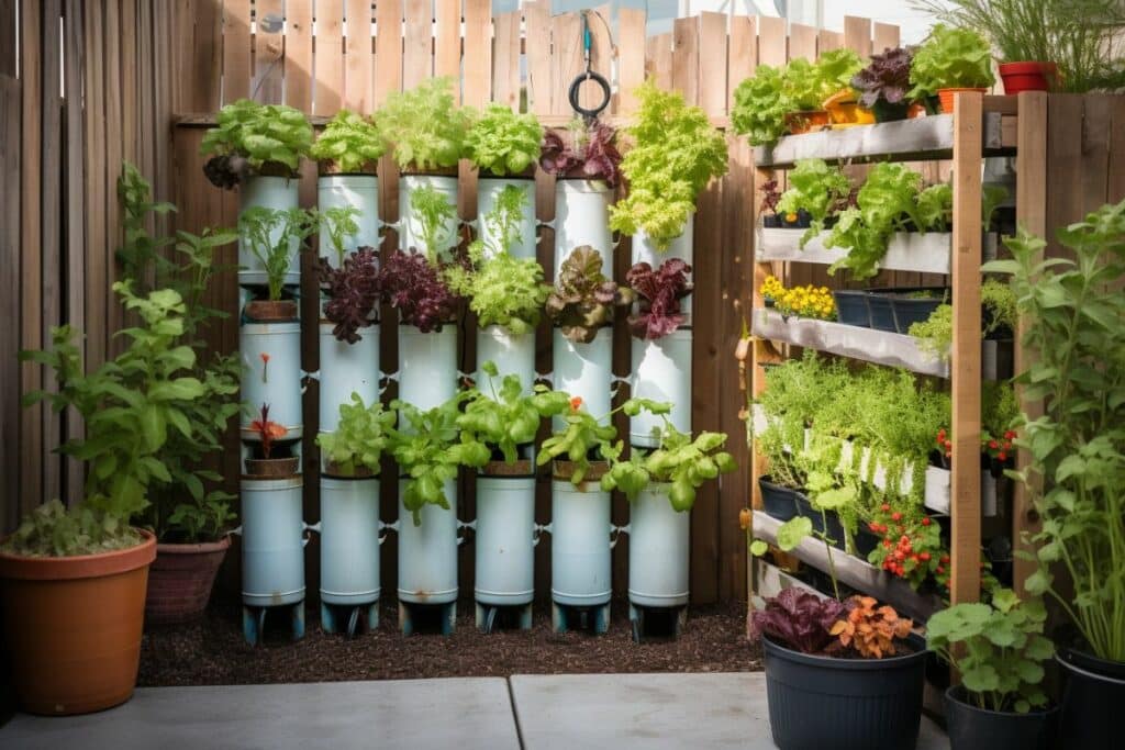 Backyard Hydroponic Garden