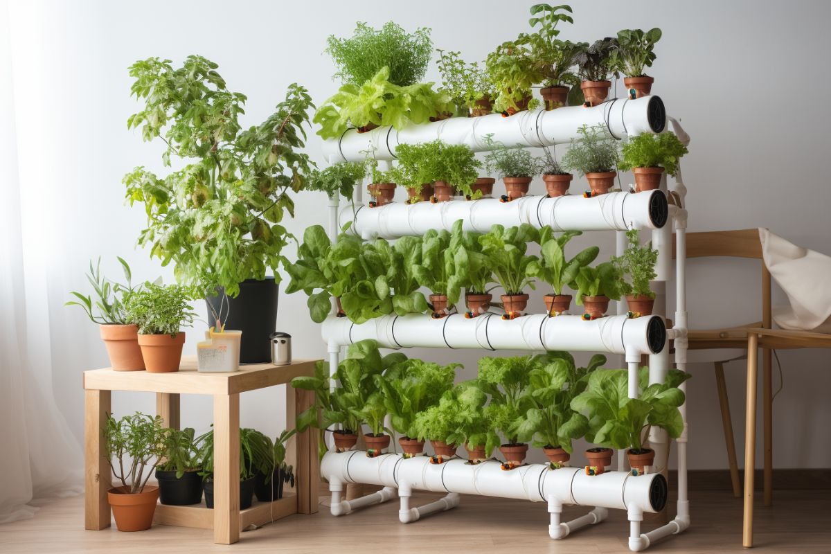 Indoor Hydroponic Garden