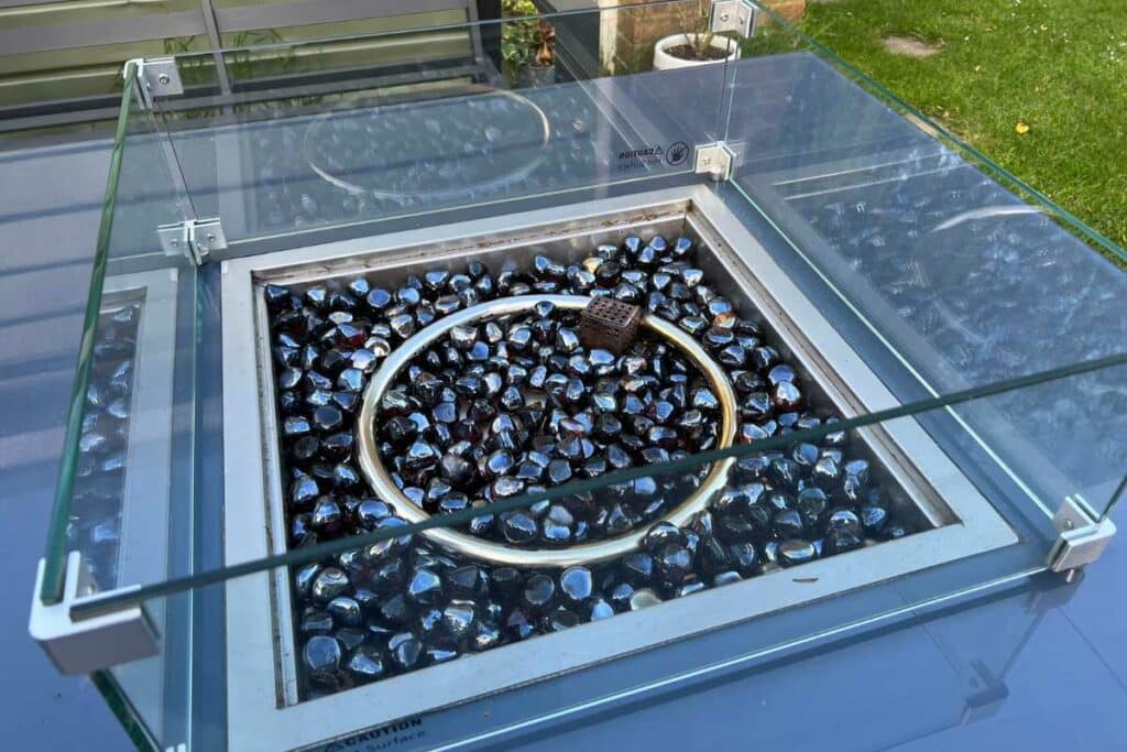 my fire pit glass