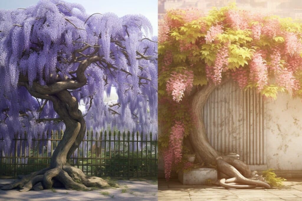 Wisteria Tree Vs Vine