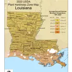 Louisiana Plant Hardiness Zones Map And Gardening Guide